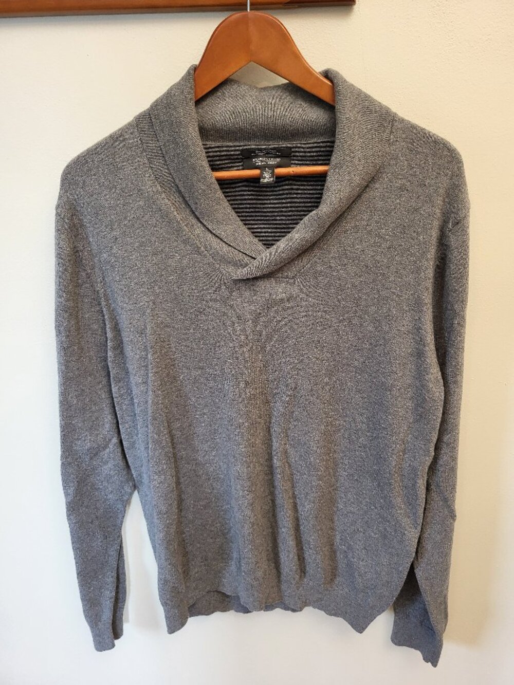 Nordstrom Men's Shop cotton and cashmere sweater